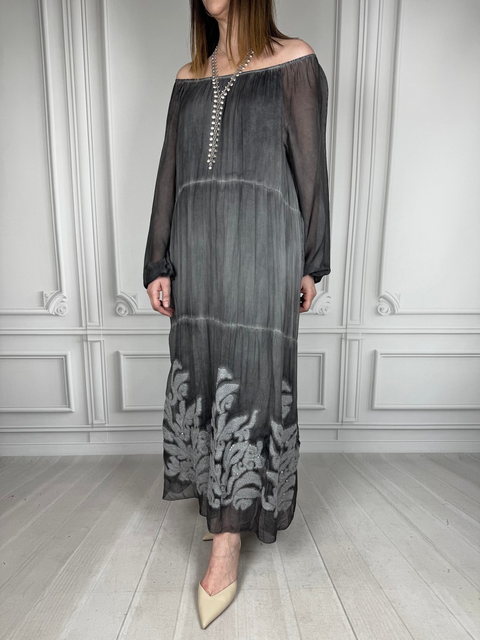 İpek İthal Elbise 4211