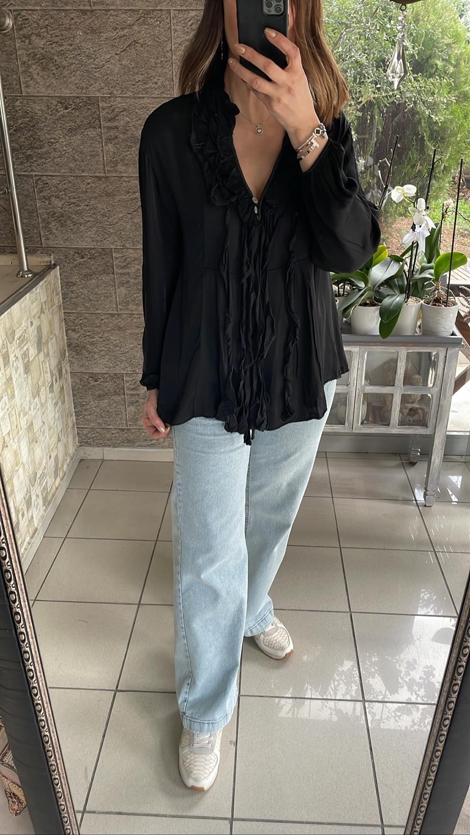 ipek Saten Bluz 3848