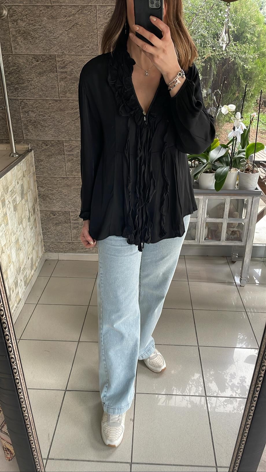 ipek Saten Bluz 3848