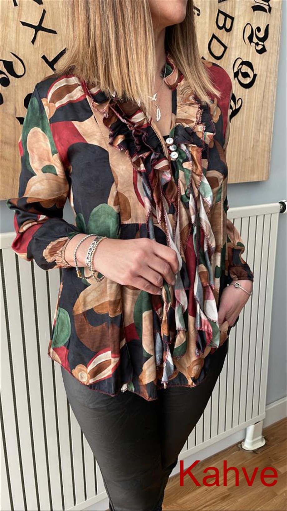 ipek Saten Bluz 3848