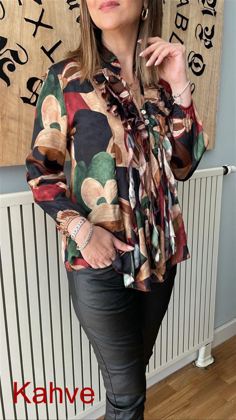 ipek Saten Bluz 3848