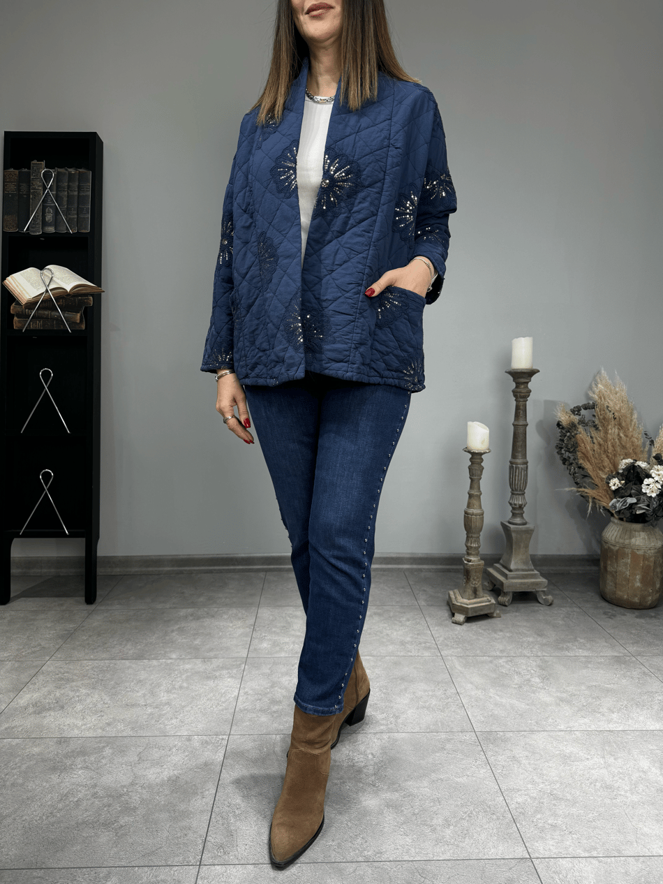 İthal Kapitone Ceket 2572