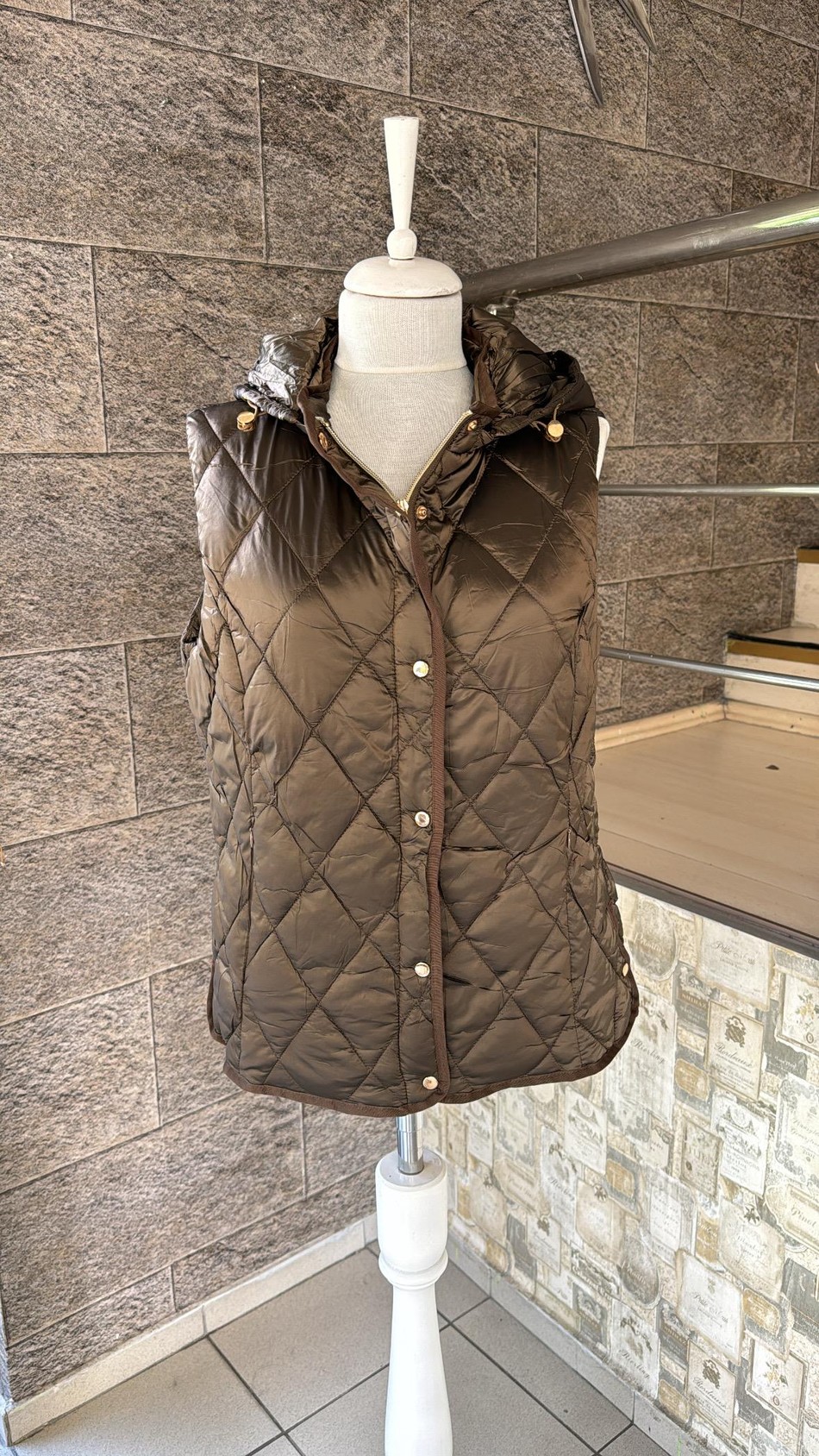 Ithal Kapitone Yelek 5290