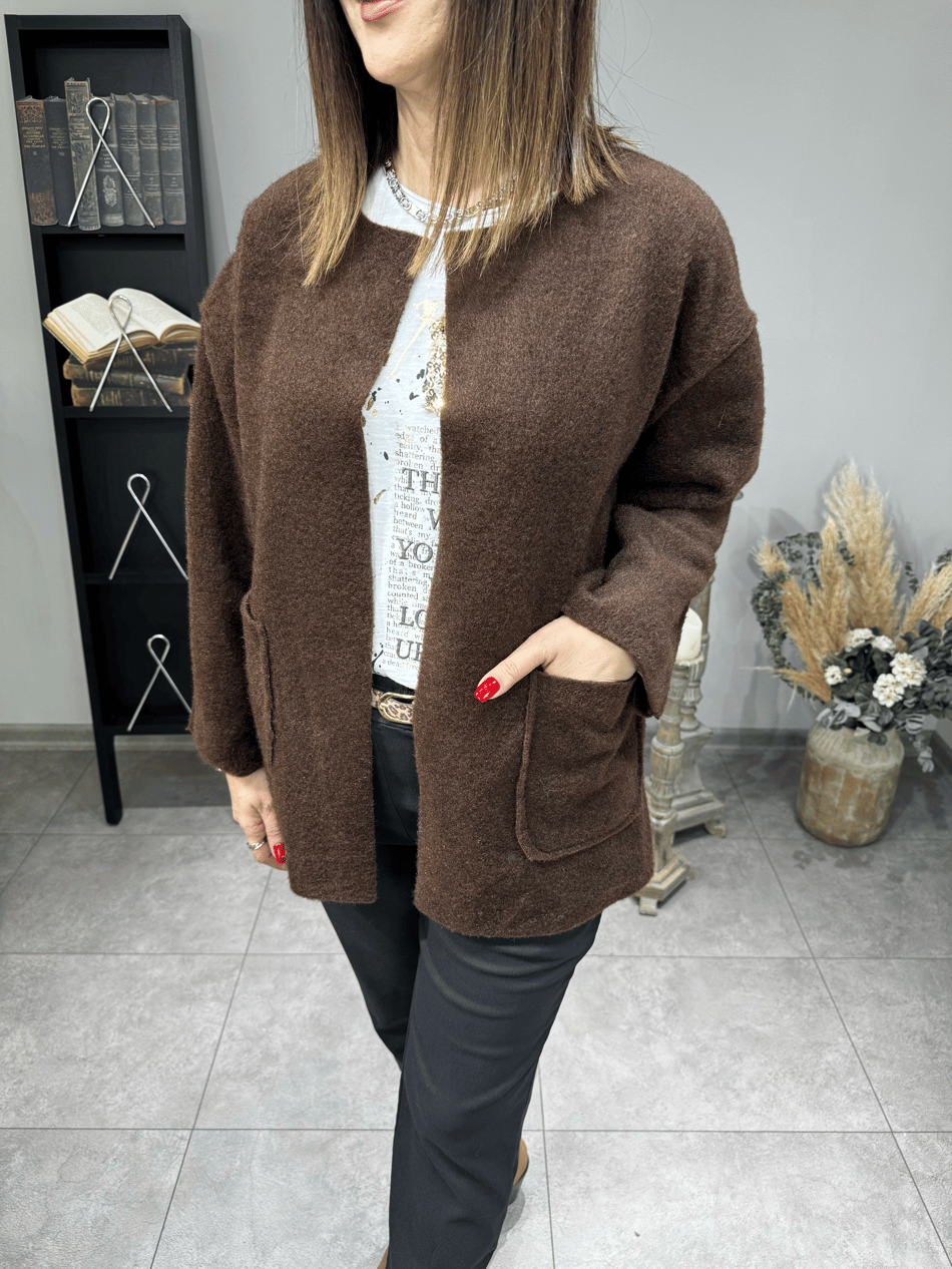 İthal Keçe Ceket 2444