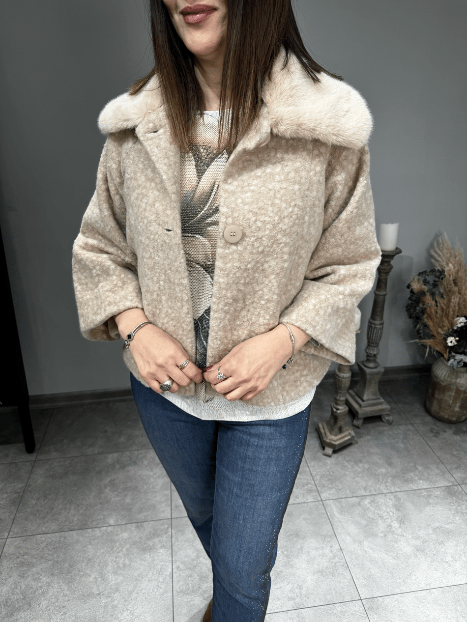 İthal Keçe Ceket 2575