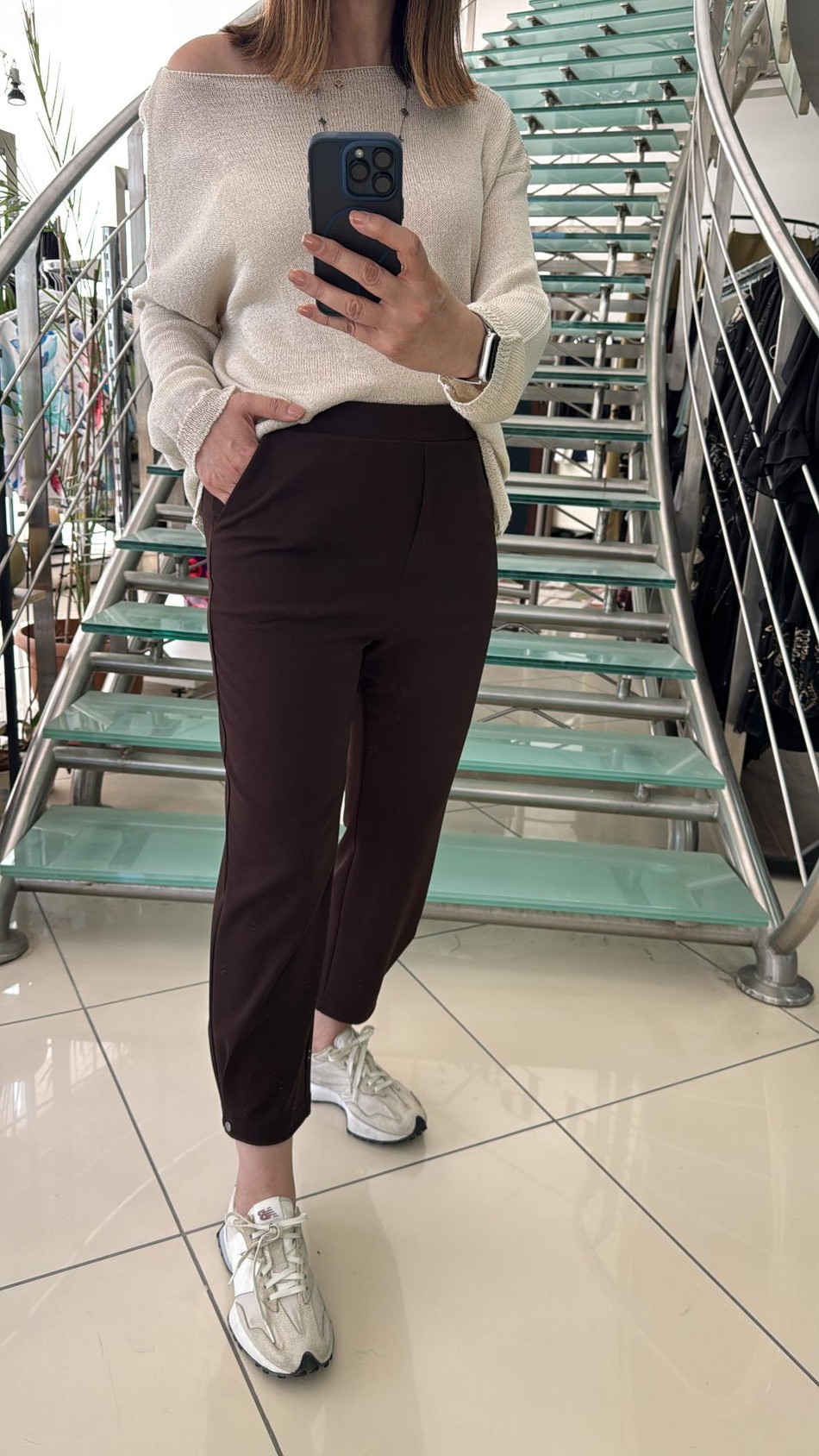 Likralı Krep Pantolon p2222