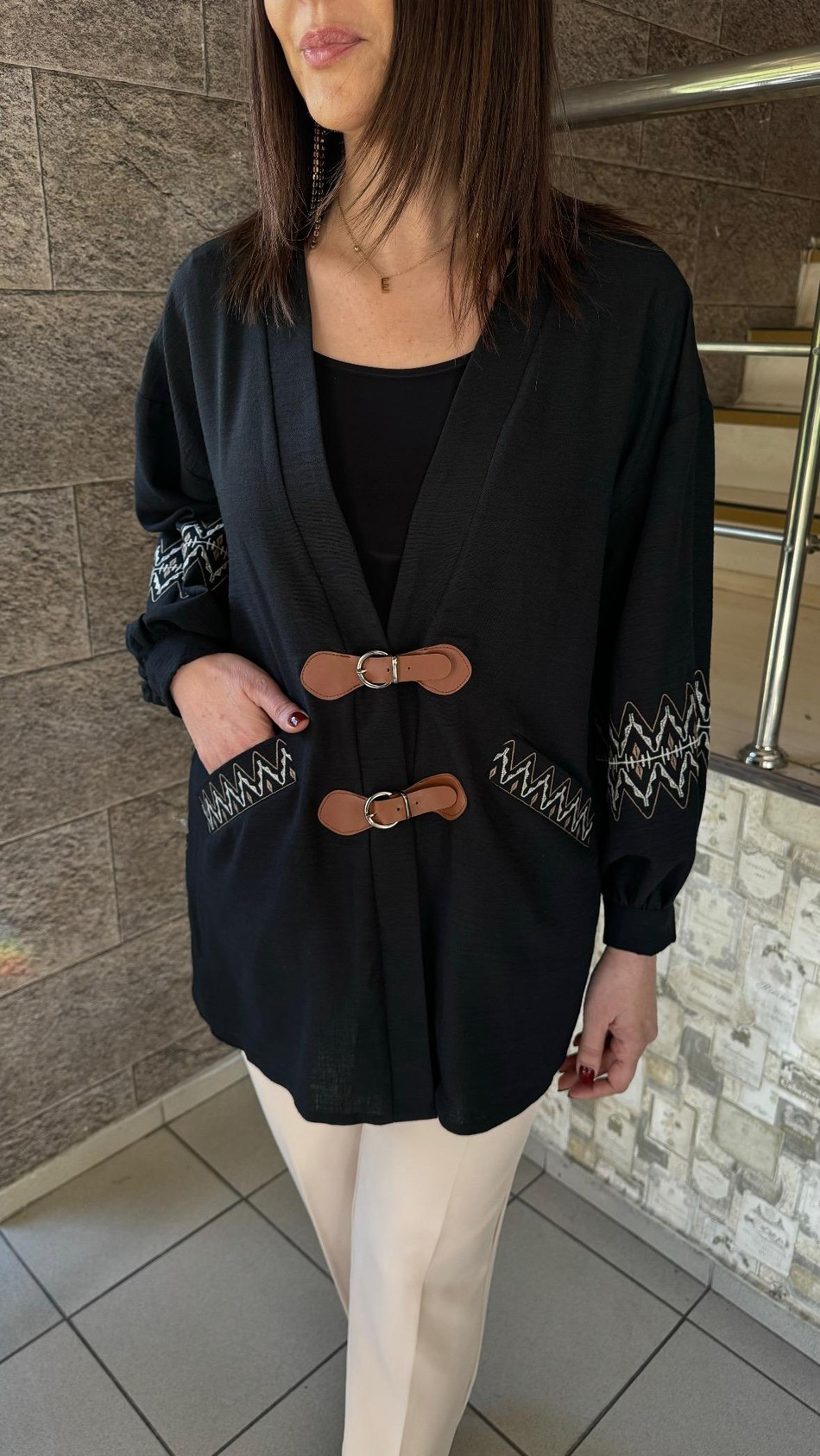 Nakışlı Kimono 4394