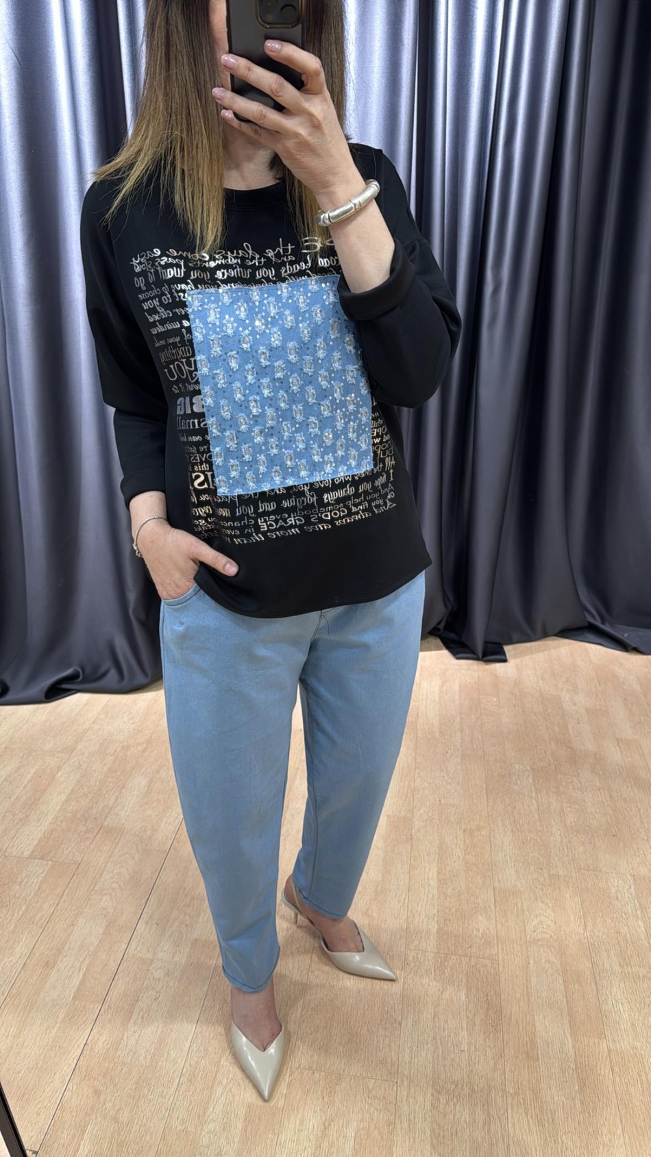 Payetli Modal Sweat 1021