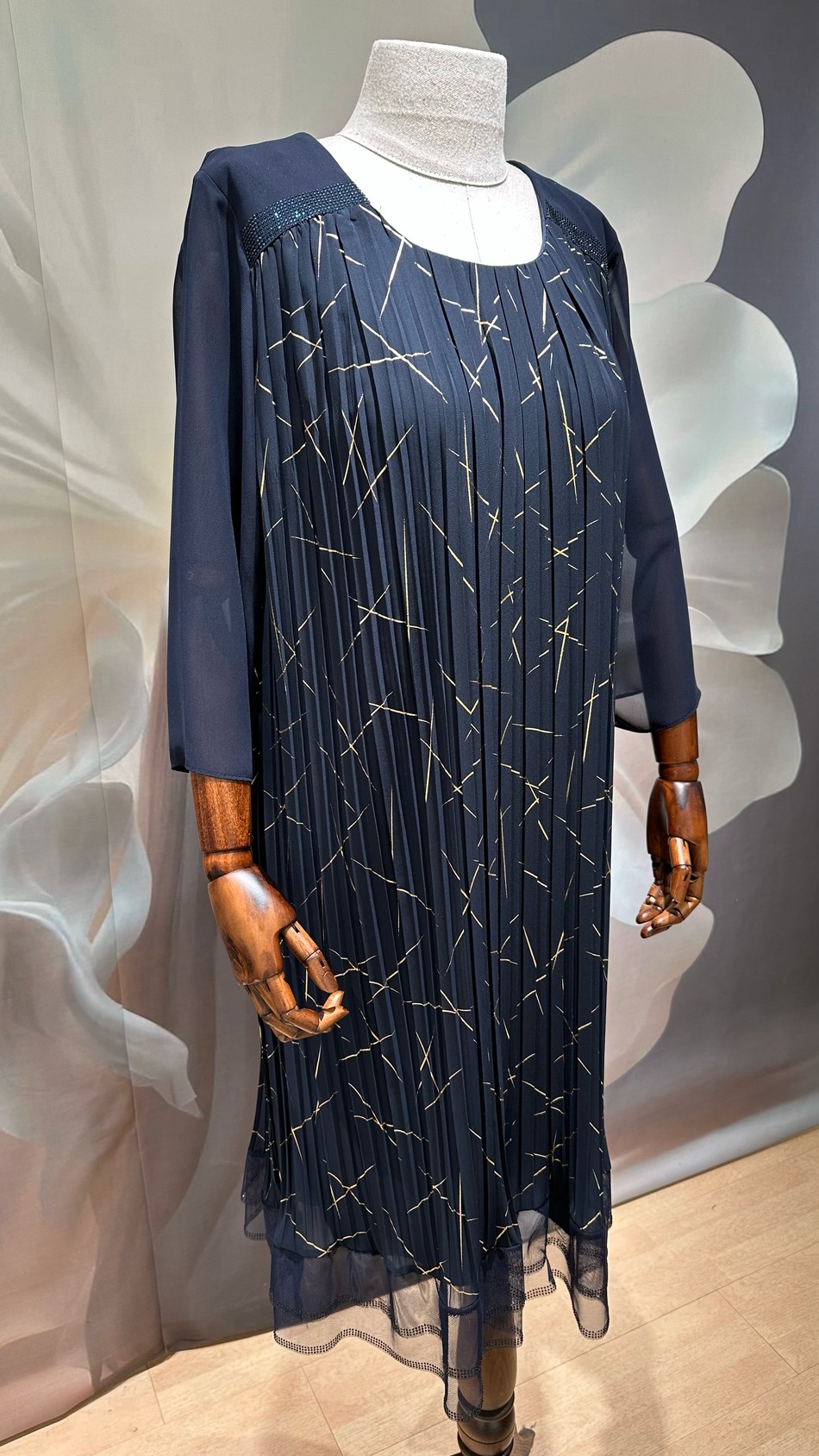 Piliseli Abiye Elbise 8048