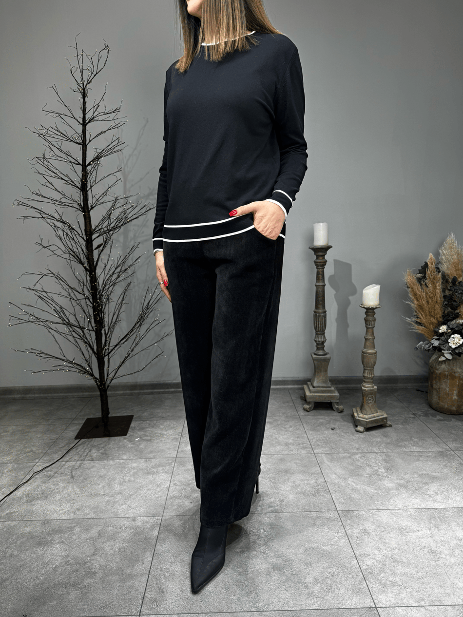 Sıfır Yaka Basic Triko 2269