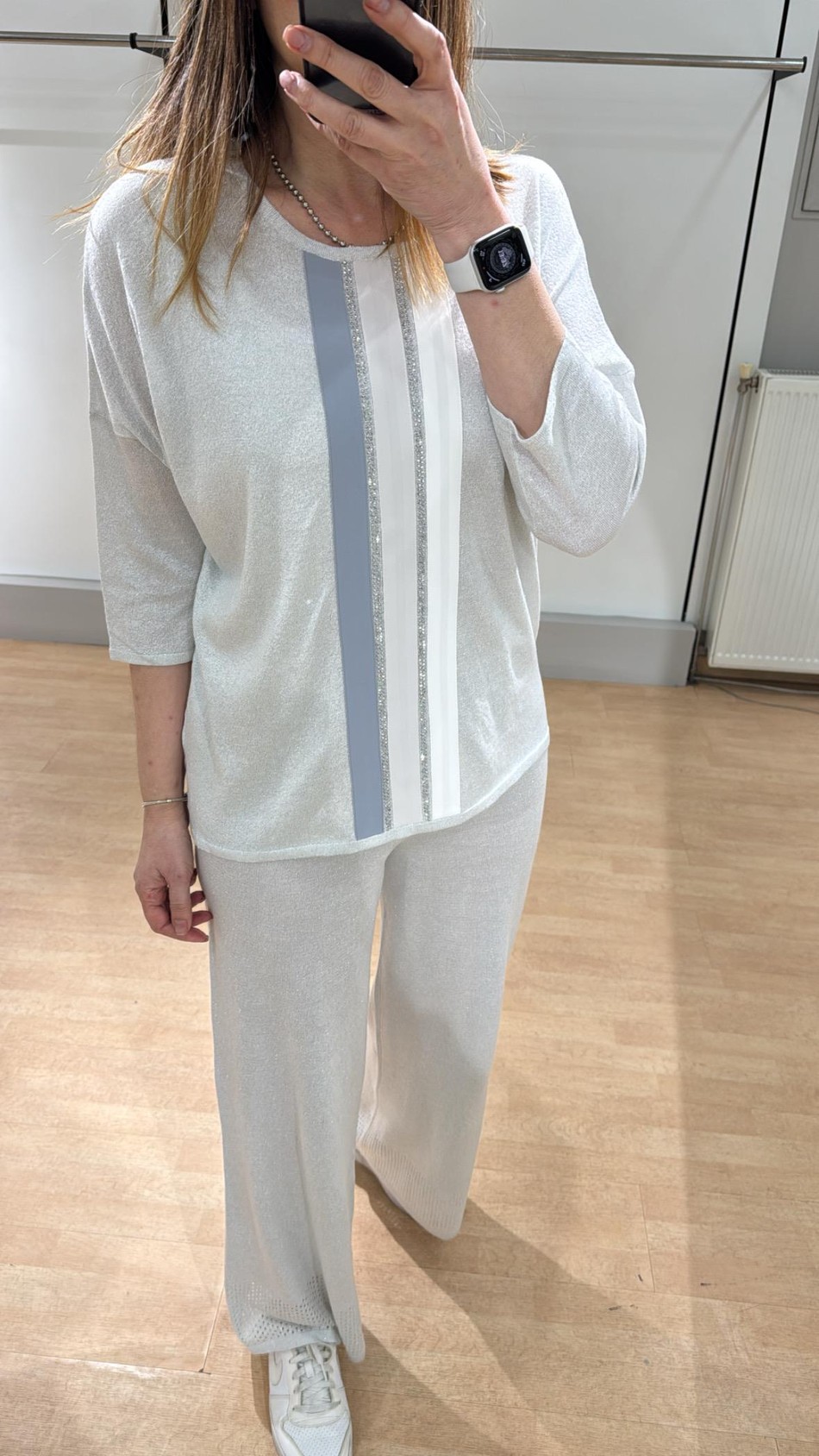 Simli Taşlı Triko 6014