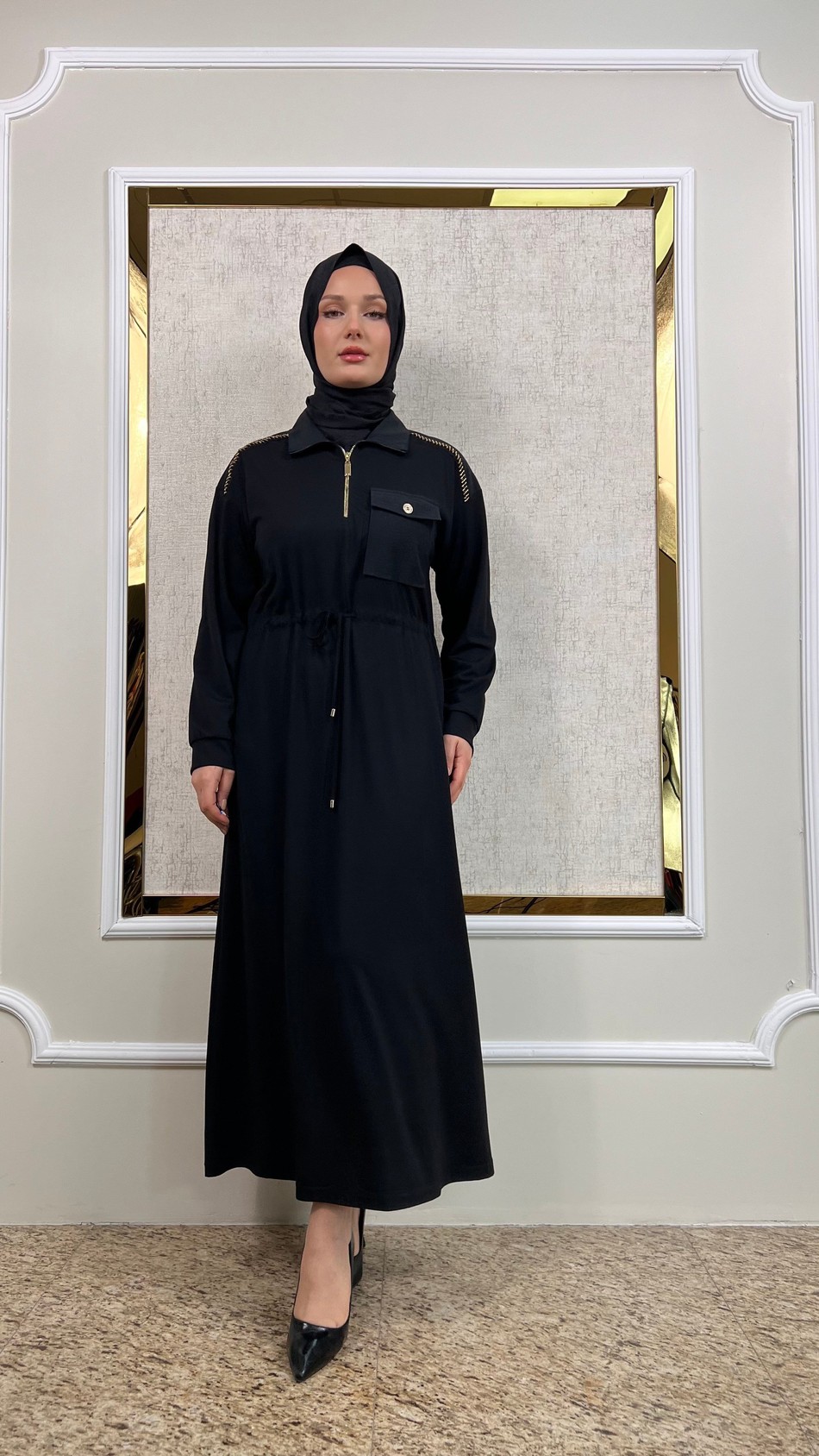 Süslemeli Elbise 3104