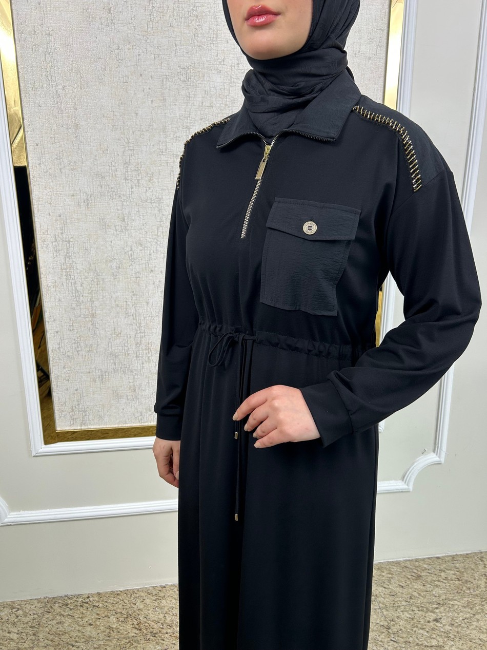 Süslemeli Elbise 3104