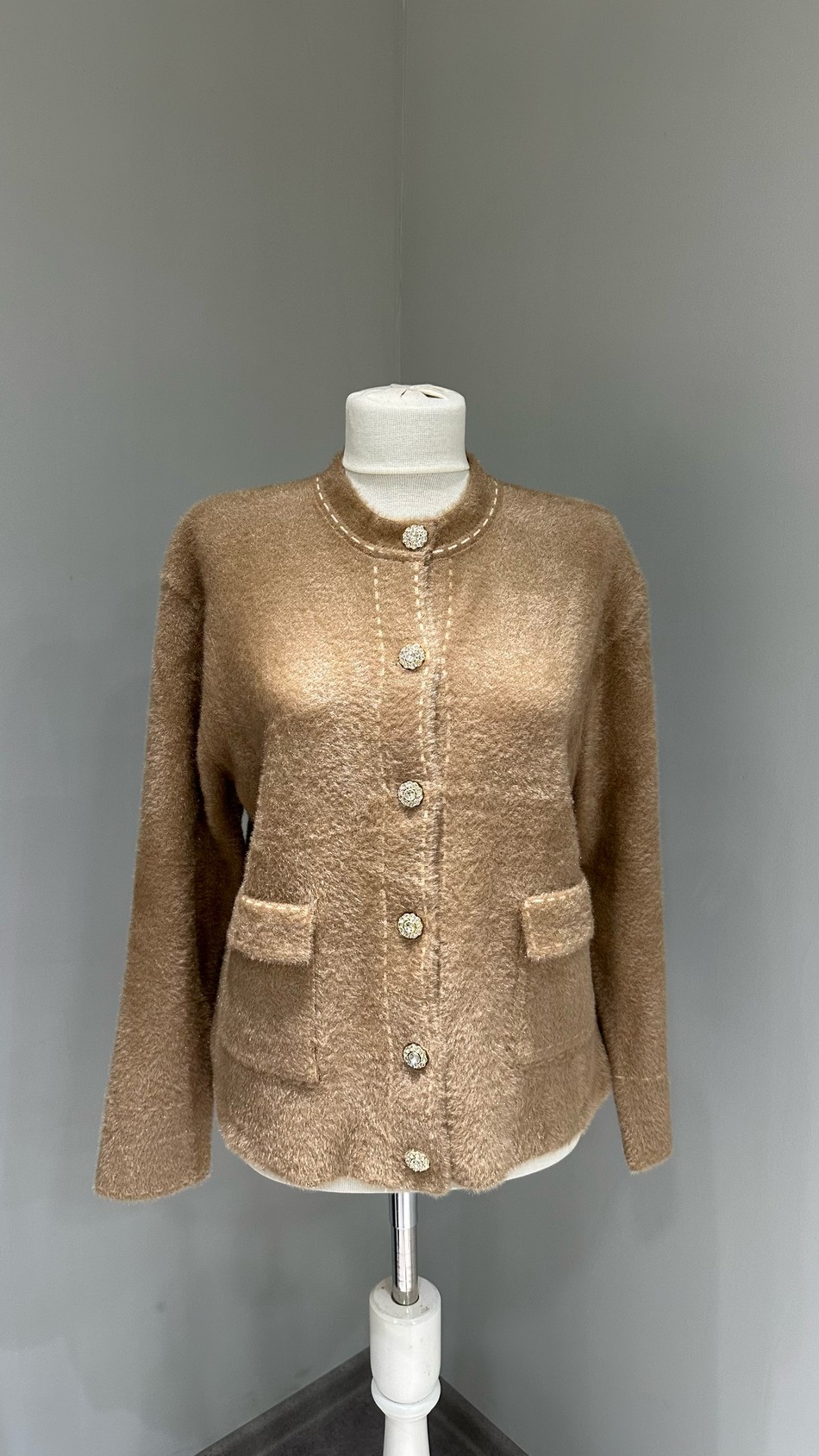 Yerli Angora Hırka Ceket 2277