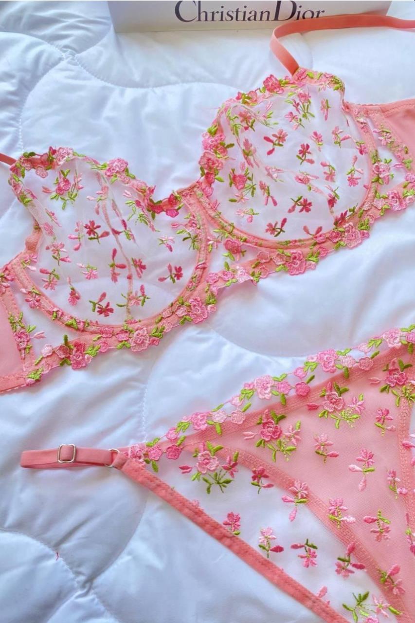 DANTEL Bahar C & D cup Büyük Beden Bralet Takım 