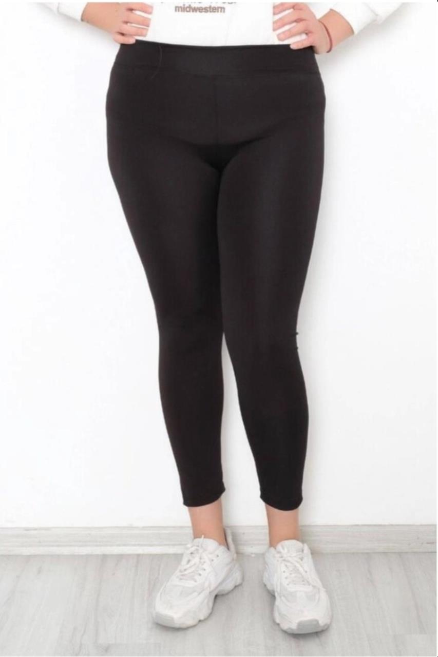 Sİyah Toparlayıcı YüksekBel Tayt