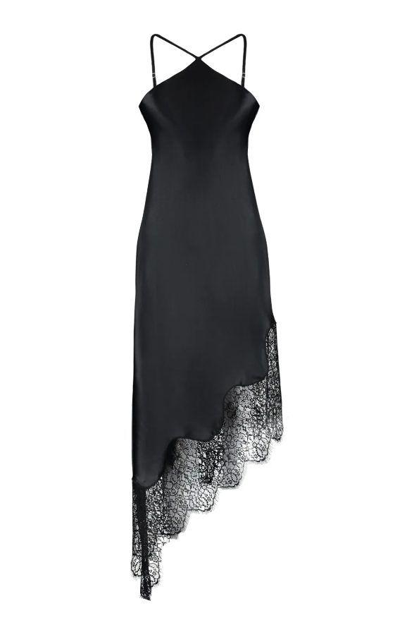 Dantel Rana Saten Gecelik & Elbise