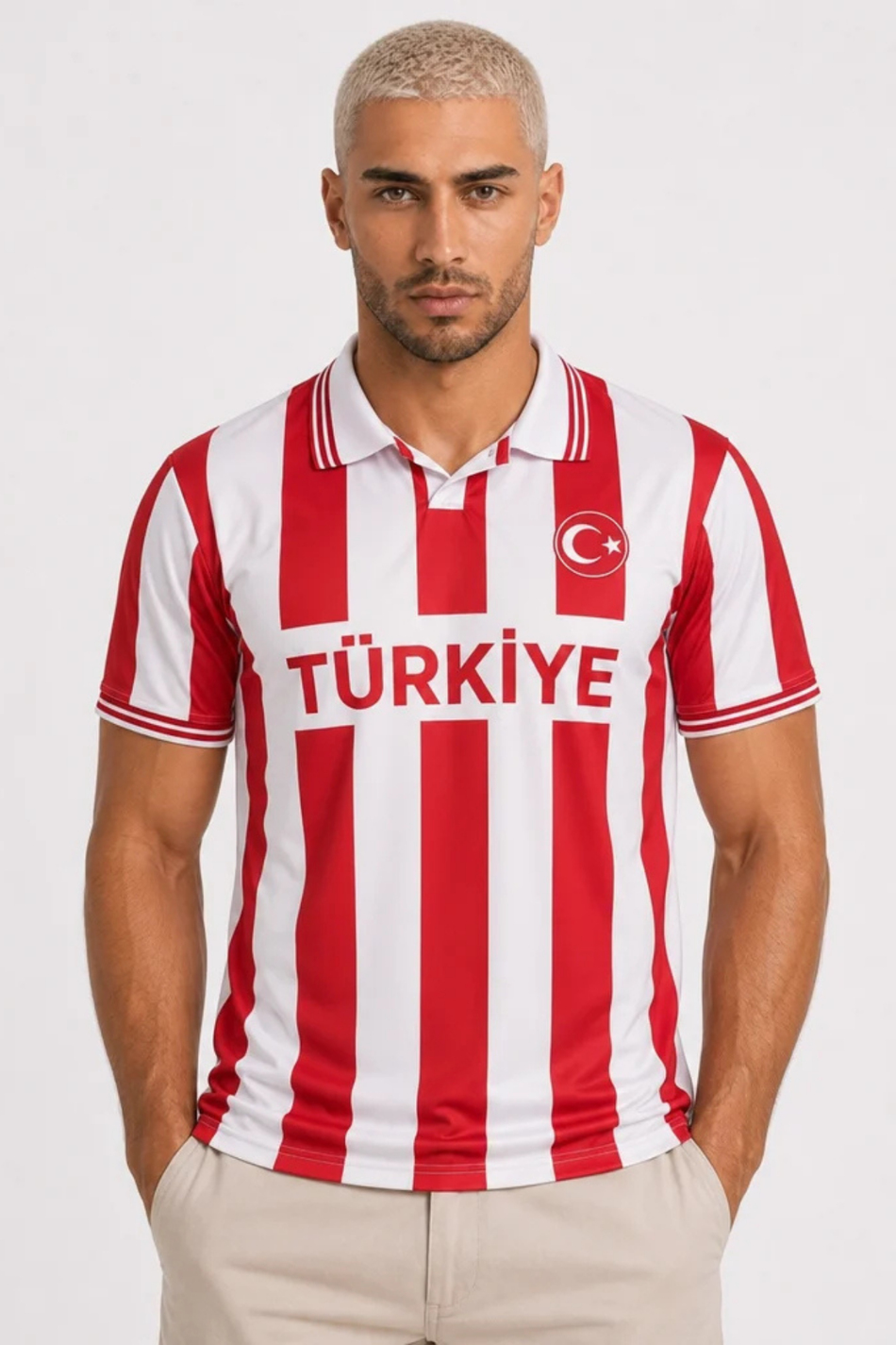 MİLLİ TAKIM POLO TSHİRT ÇİZGİLİ