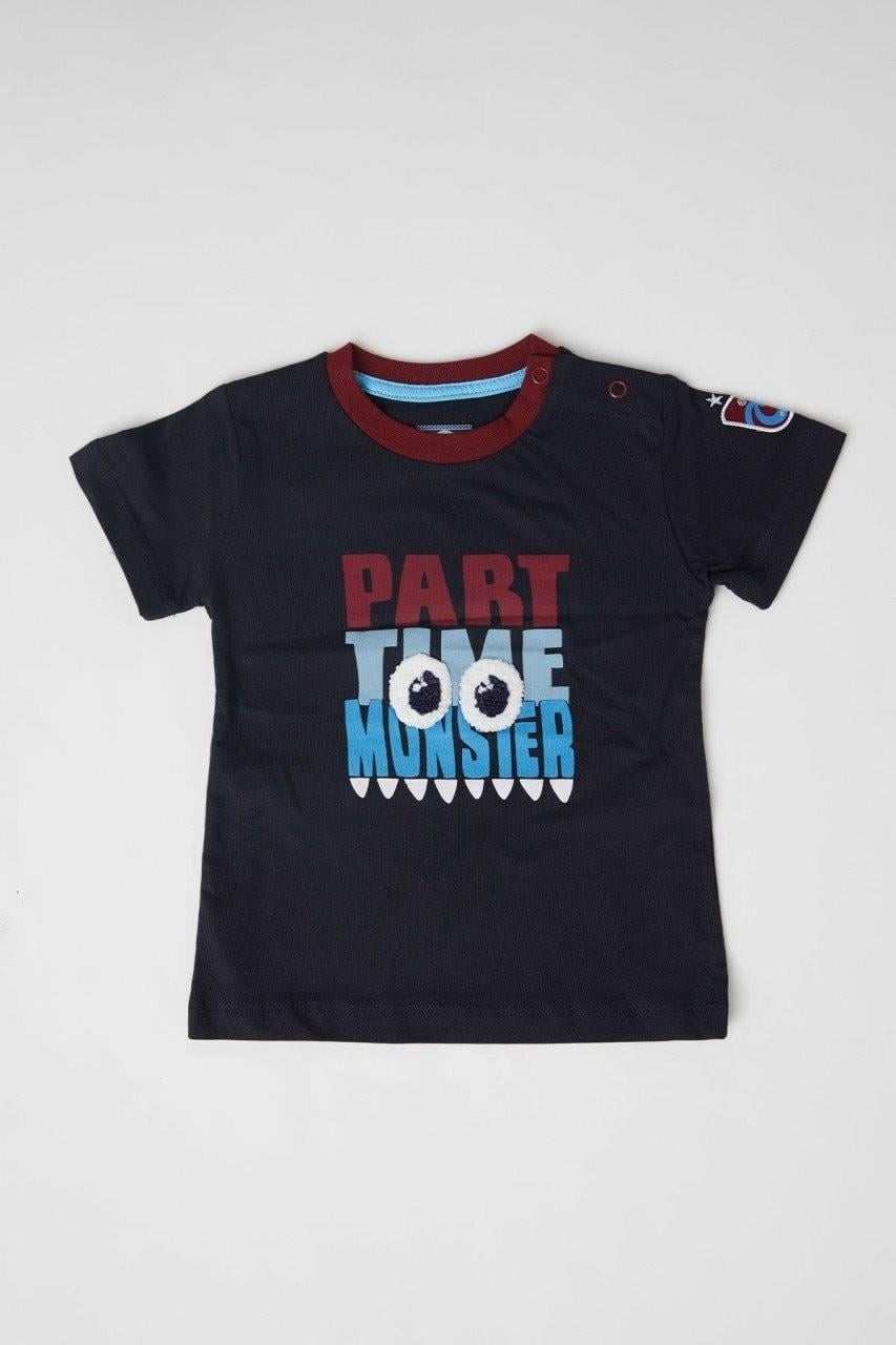 Tshirt Bisiklet Yaka Baskılı