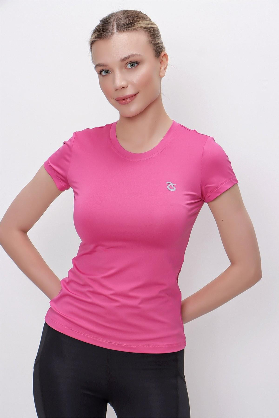 TSHİRT BİSİKLET YAKA İÇ LOGO BASKILI