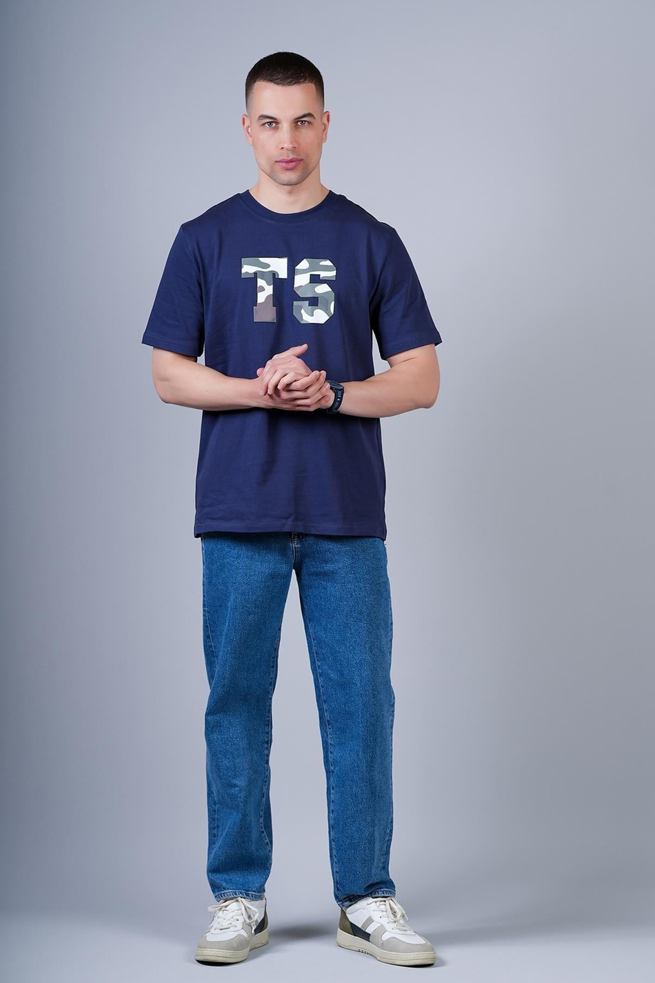 TSHIRT TS LOGO KAMUFLAJ DESEN