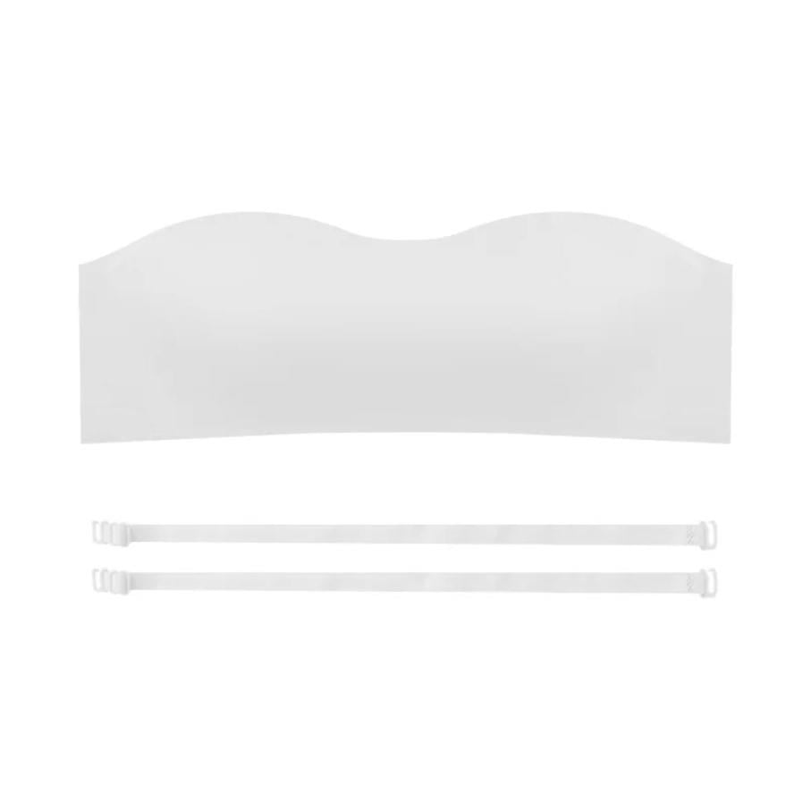 Bulut Lazer Kesim Ekru Straplez Sütyen