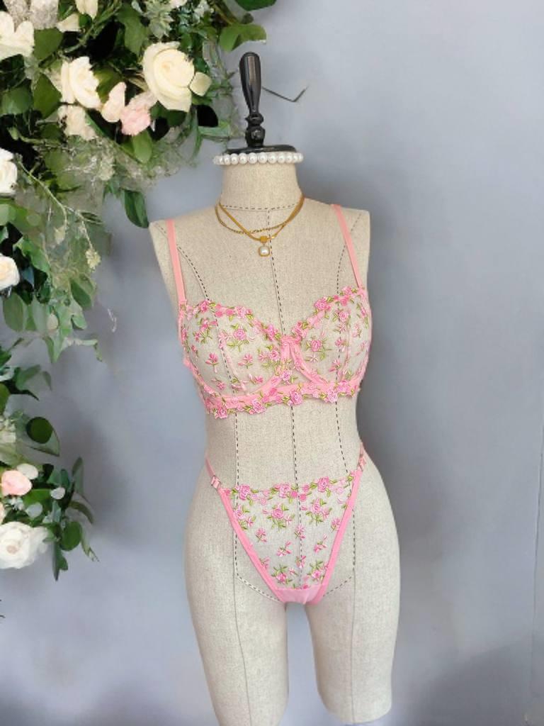 DANTEL Bahar C cup Büyük Beden Bralet Takım 