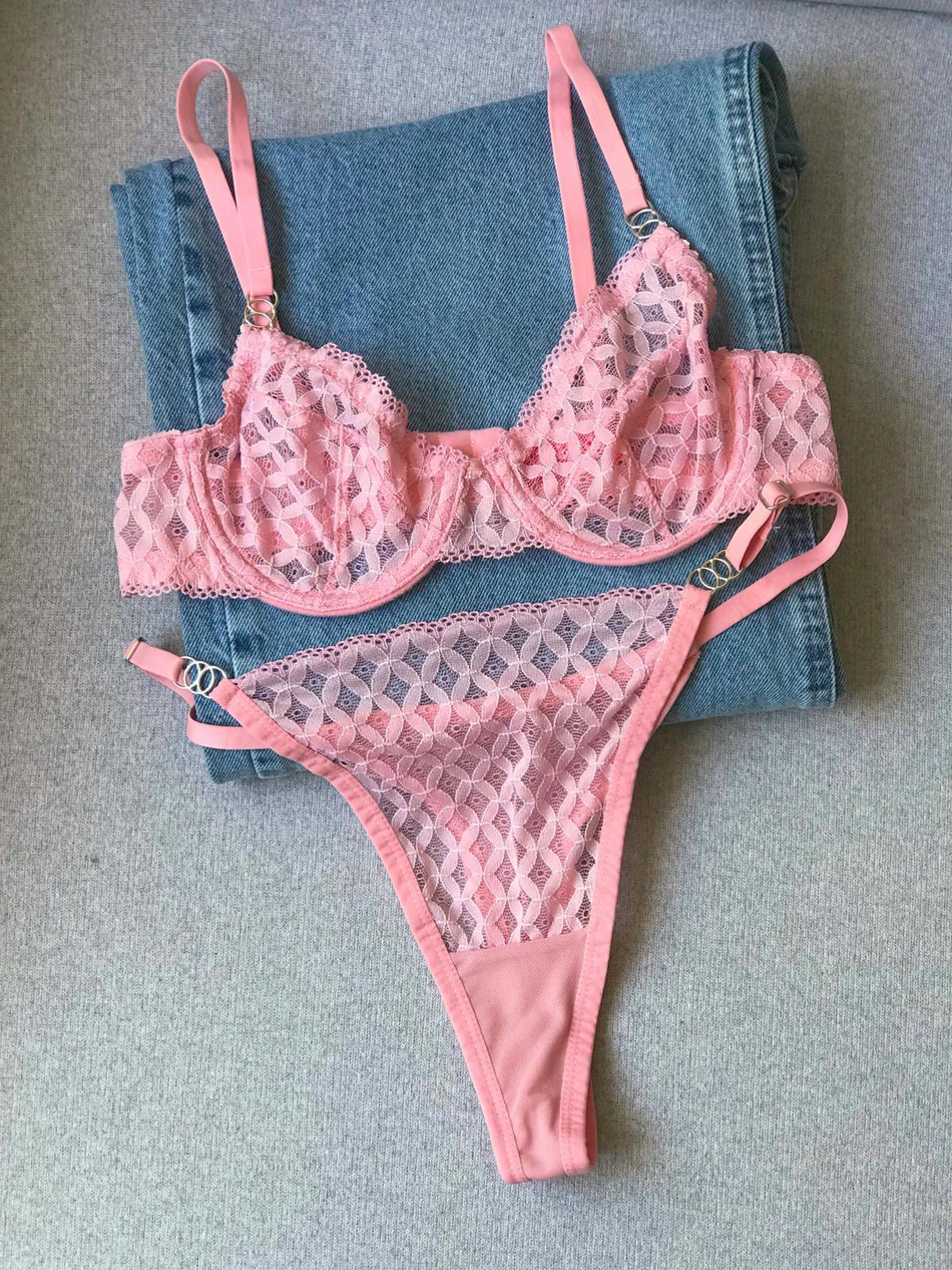 Dantel I Just A Girl Bralet Takımı