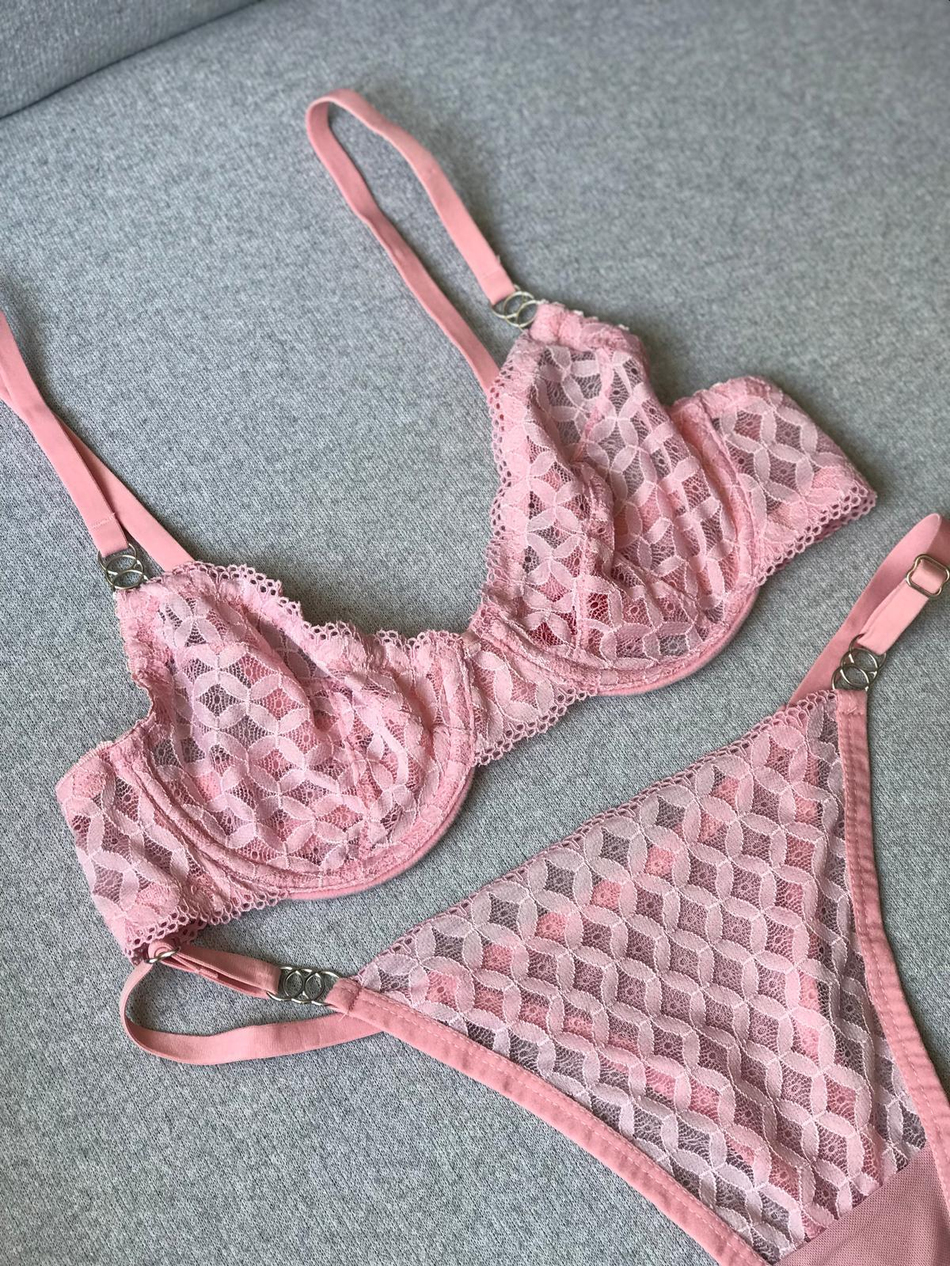 Dantel I Just A Girl Bralet Takımı