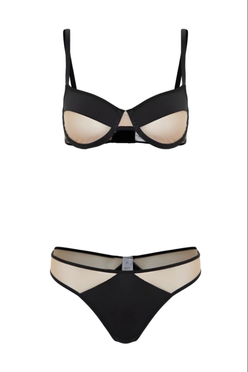 Dantel Lorida Bralet Takımı