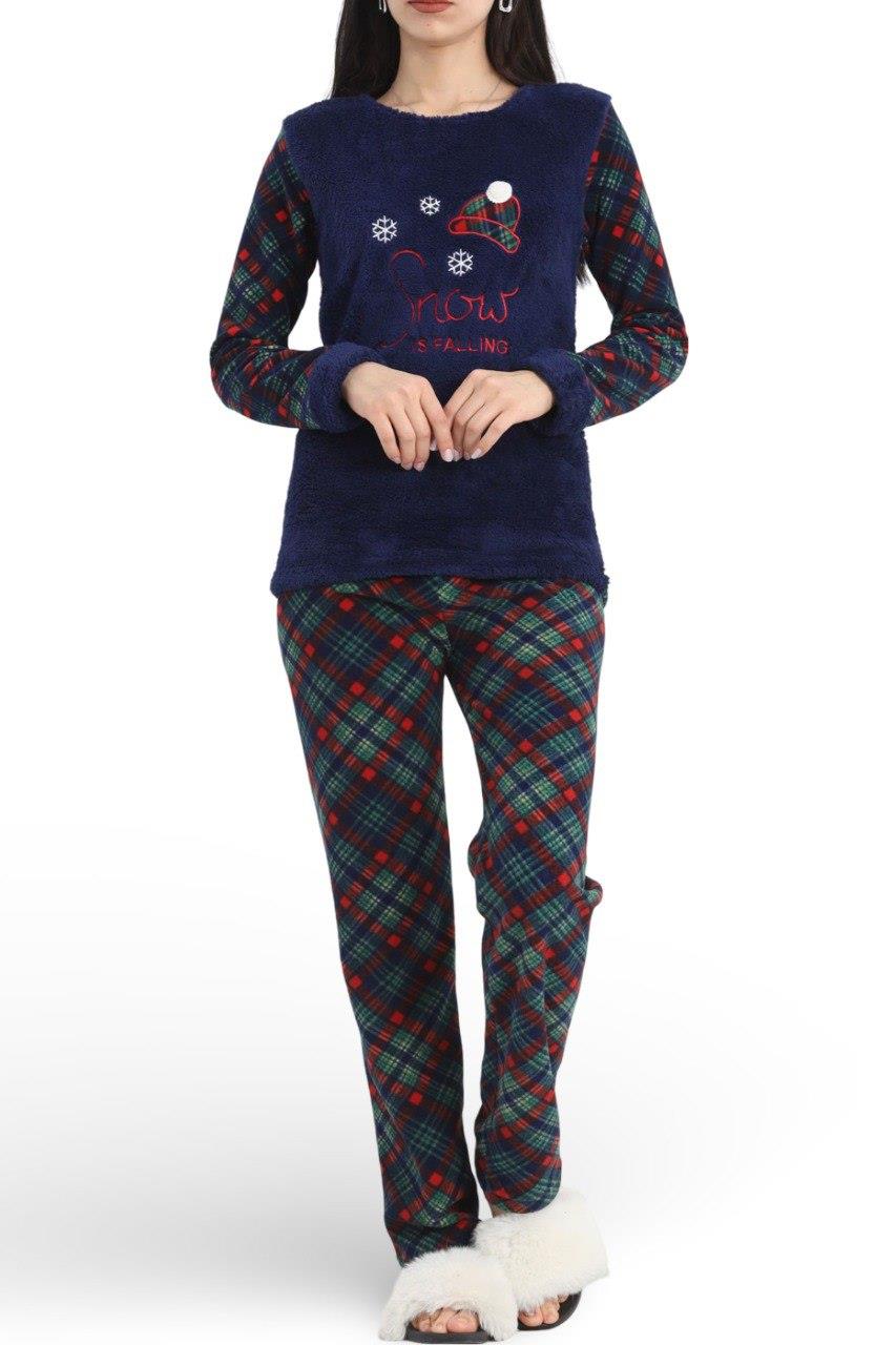 Lacivert Renkli Pijama Takımı
