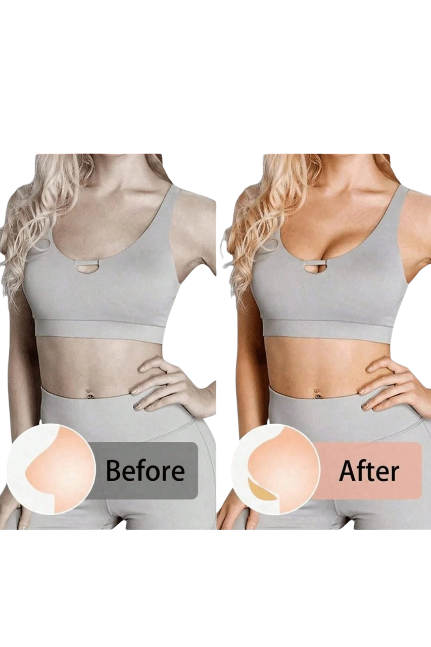 Ten Rengi Ekstra Destekli Çift Taraf Yapışkanlı Push Up Destek Süngeri