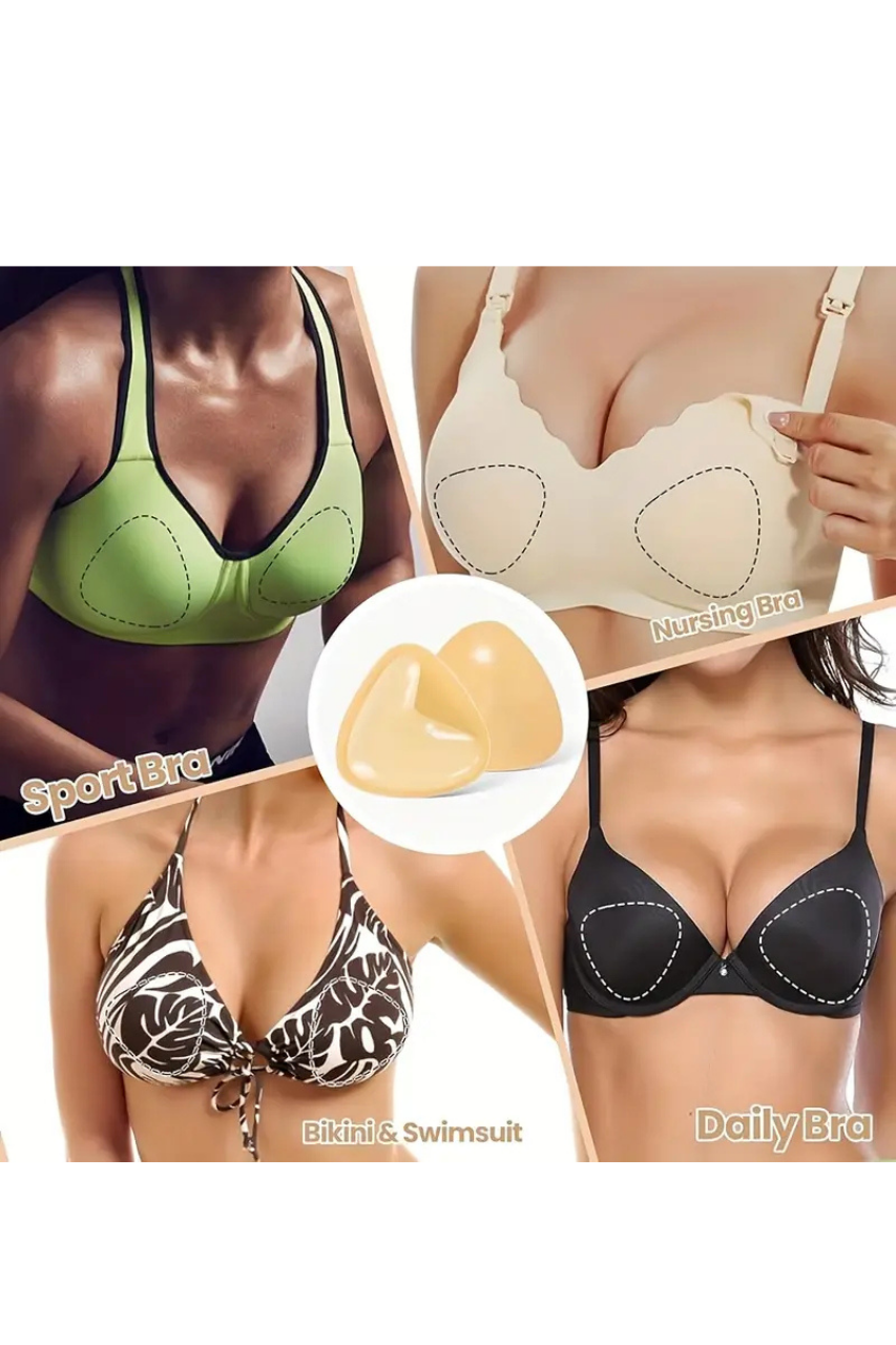 Ten Rengi Ekstra Destekli Çift Taraf Yapışkanlı Push Up Destek Süngeri