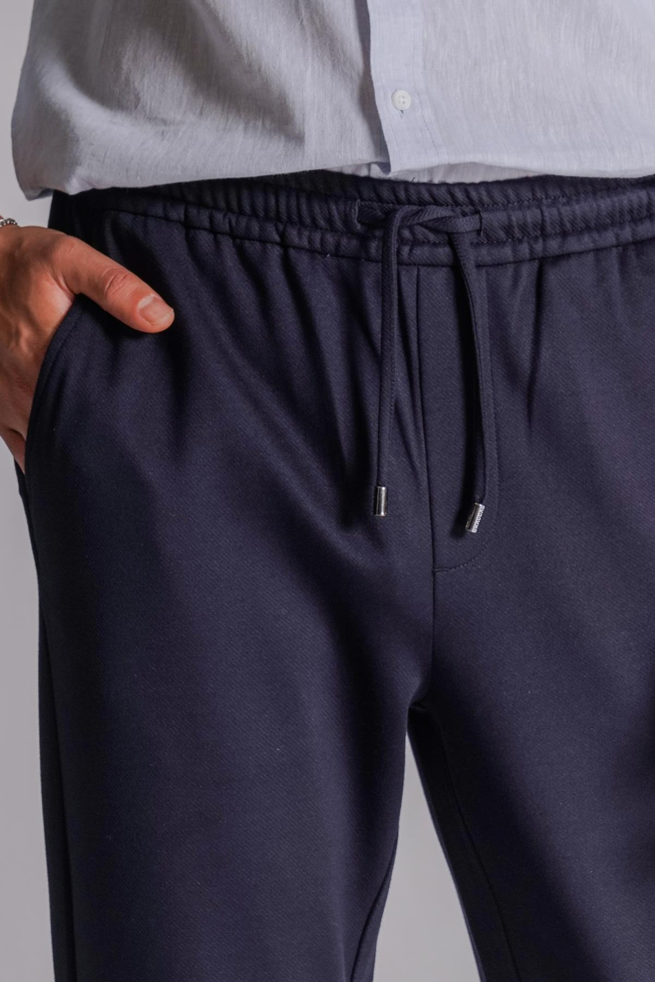 Erkek Yandan Cepli Beli Lastikli Relaxed Fit Jogger Pantolon Gri