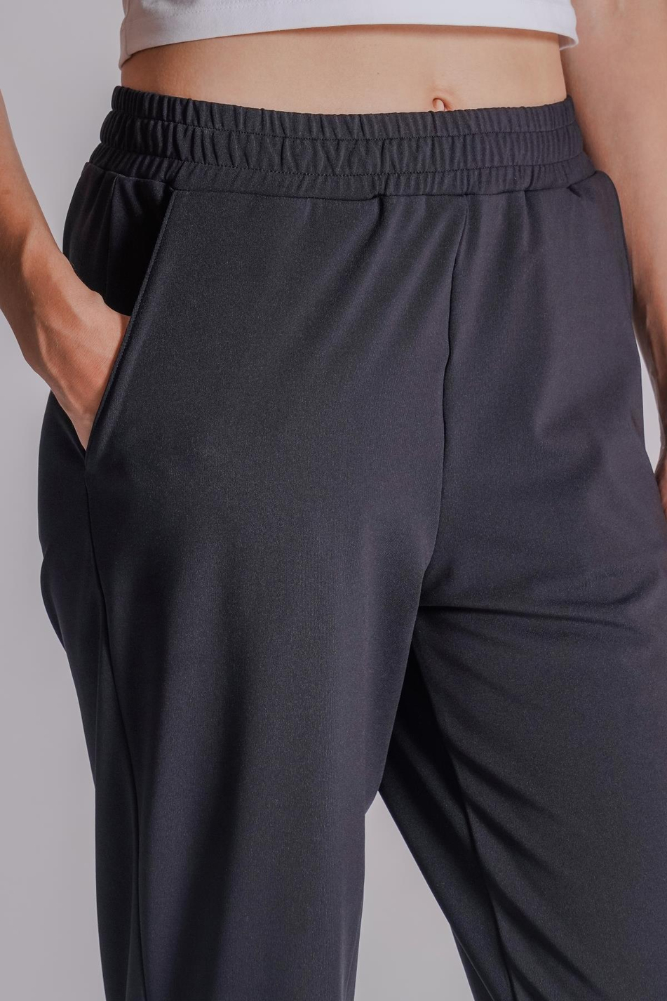  Women Side Pocket Elastic Waist and Hem Relaxed Fit Jogger Pants  Navy Blue