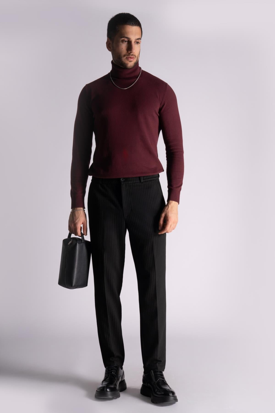 Beli Yarım Lastikli Chino Crop Pantalon