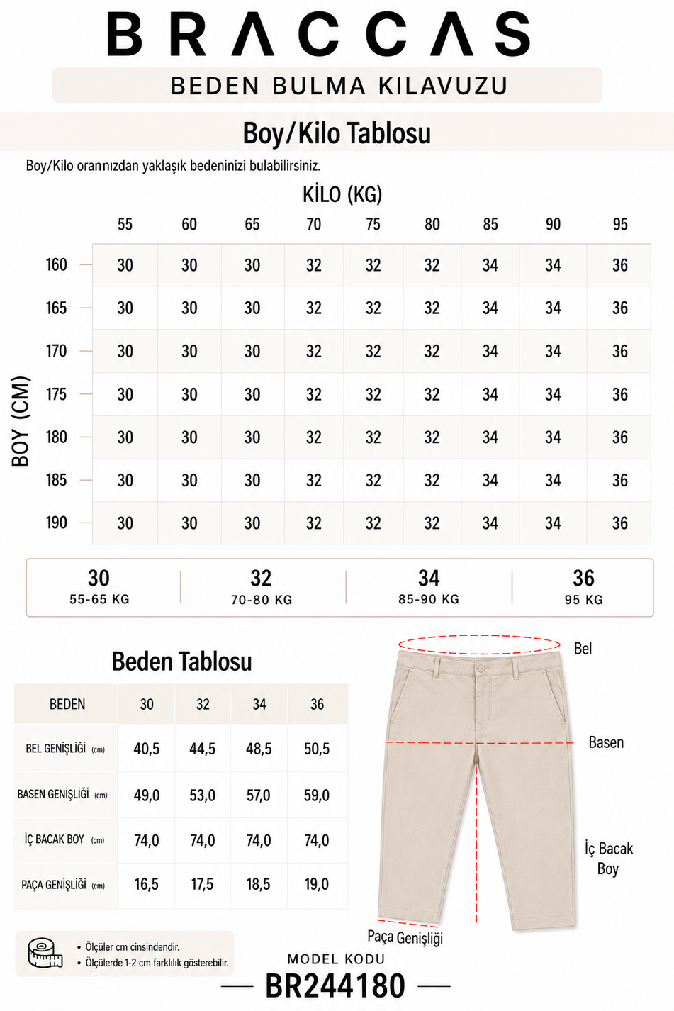Erkek Esnek Dokulu Slim Fit Bej Pantolon