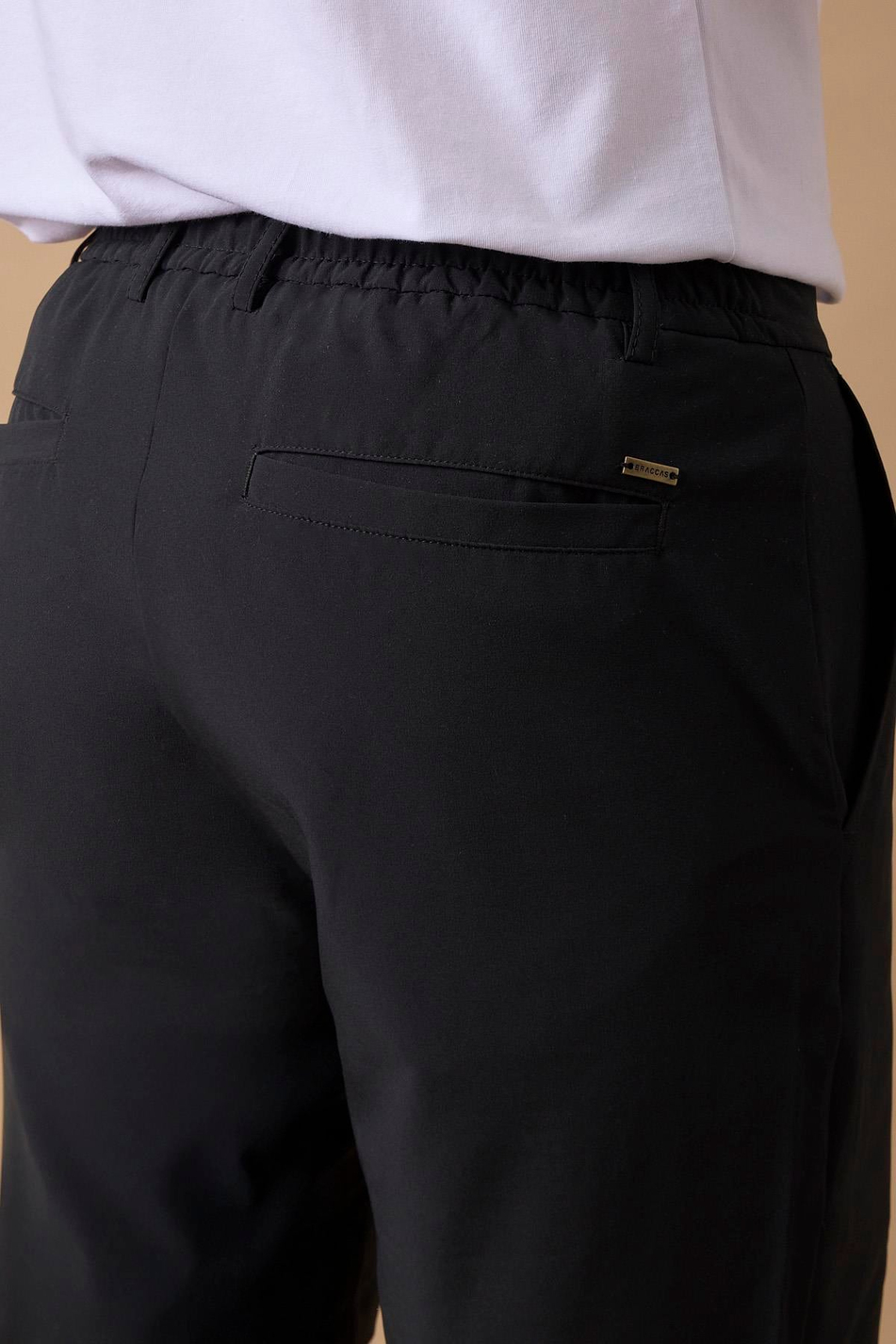 Erkek Siyah Jogger Şort