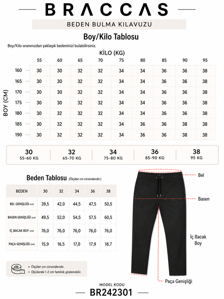 Men Side Pocket Drawstring Zip Waist Slim Fit Chino Pants  Black