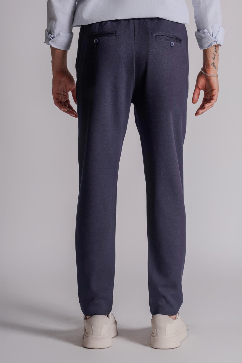 Erkek Yandan Cepli Beli Lastikli Relaxed Fit Jogger Pantolon Gri