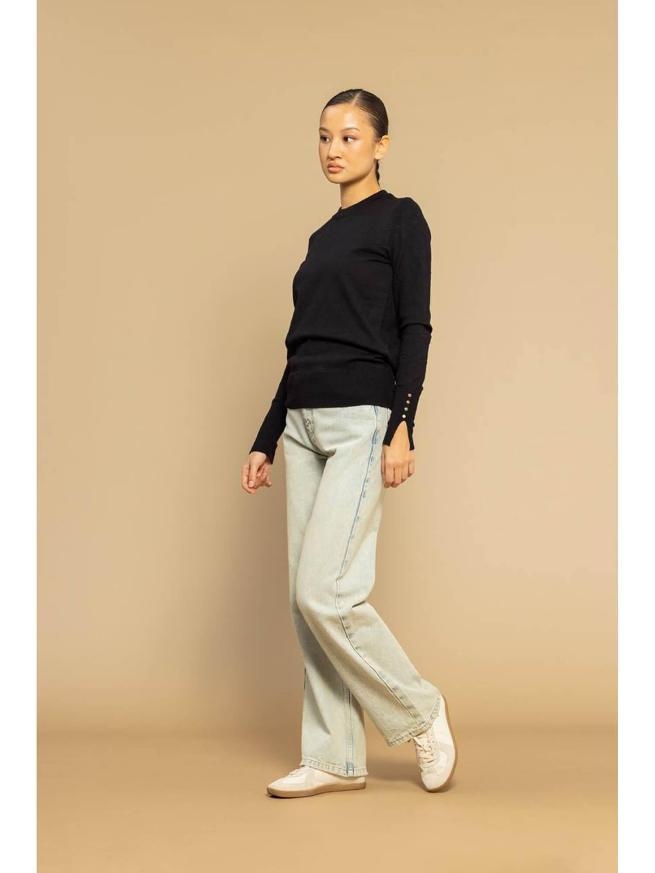 Bisiklet Yaka Triko 4690 SiyahCoral