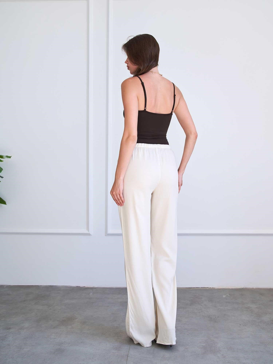Düz Paça Pantolon 031686 TaşCoral