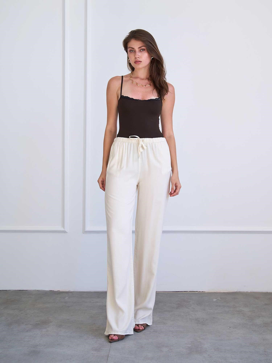 Düz Paça Pantolon 031686 TaşCoral