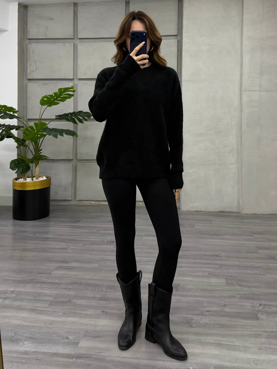 Oslo Yaka Kazak 7727 SiyahCoral