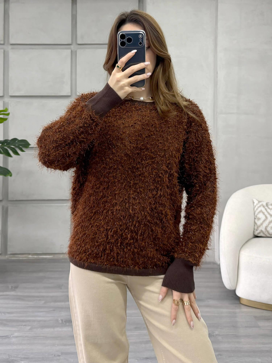 Sakallı Kazak 7681 KahveCoral