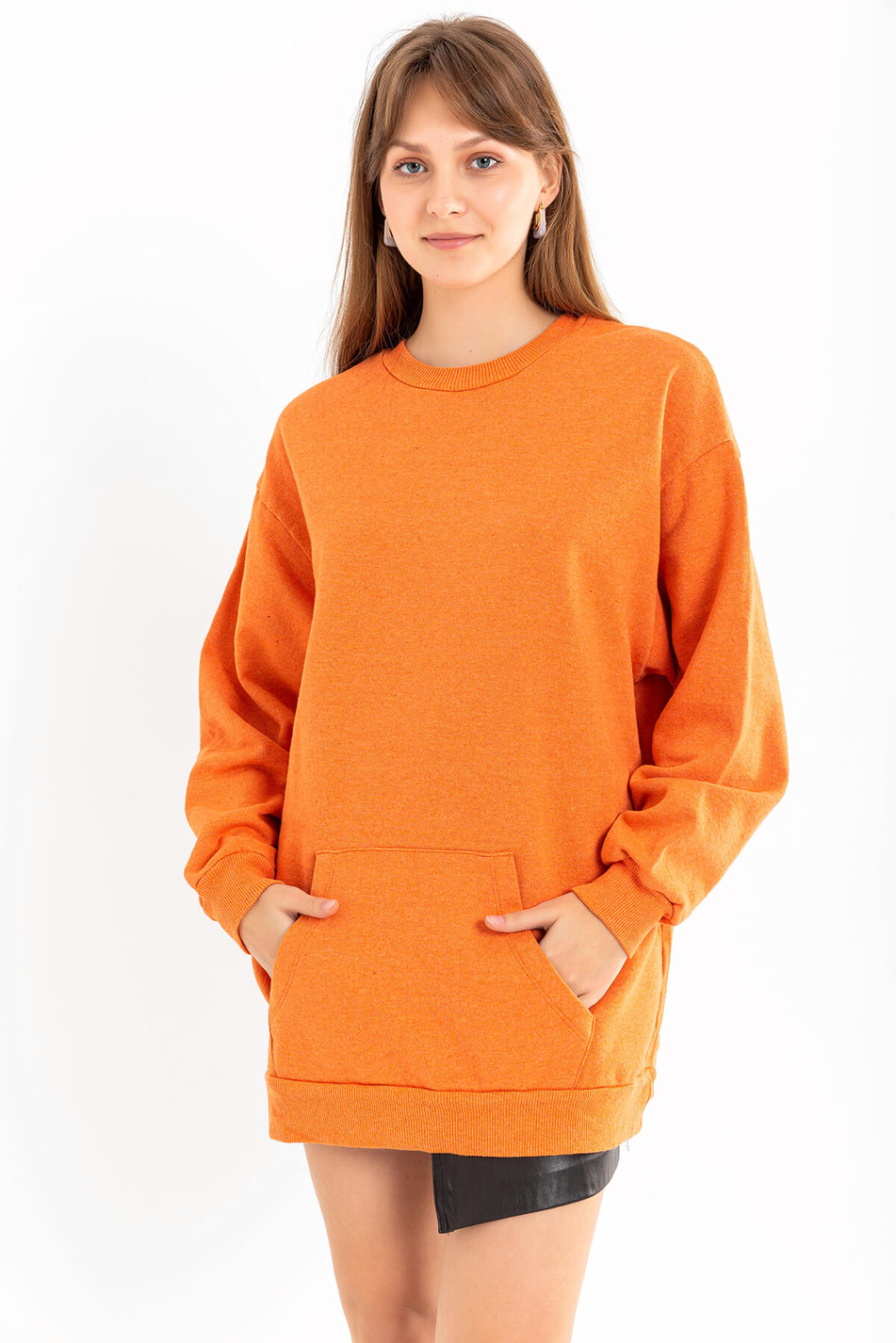 Tunik Sweat Oranj-Coral