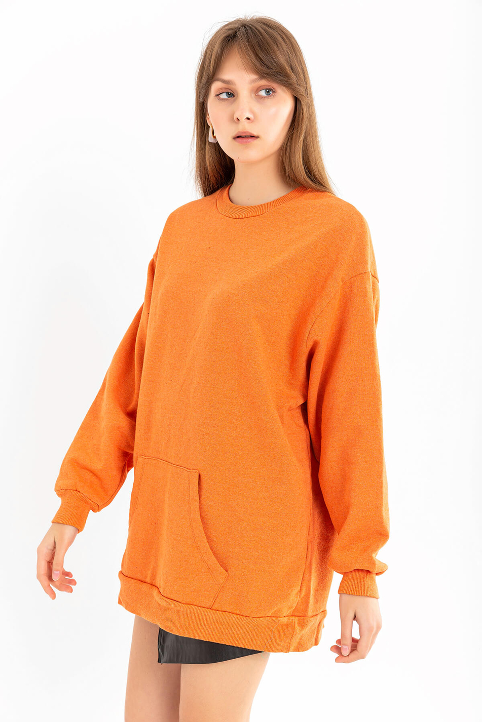Tunik Sweat Oranj-Coral
