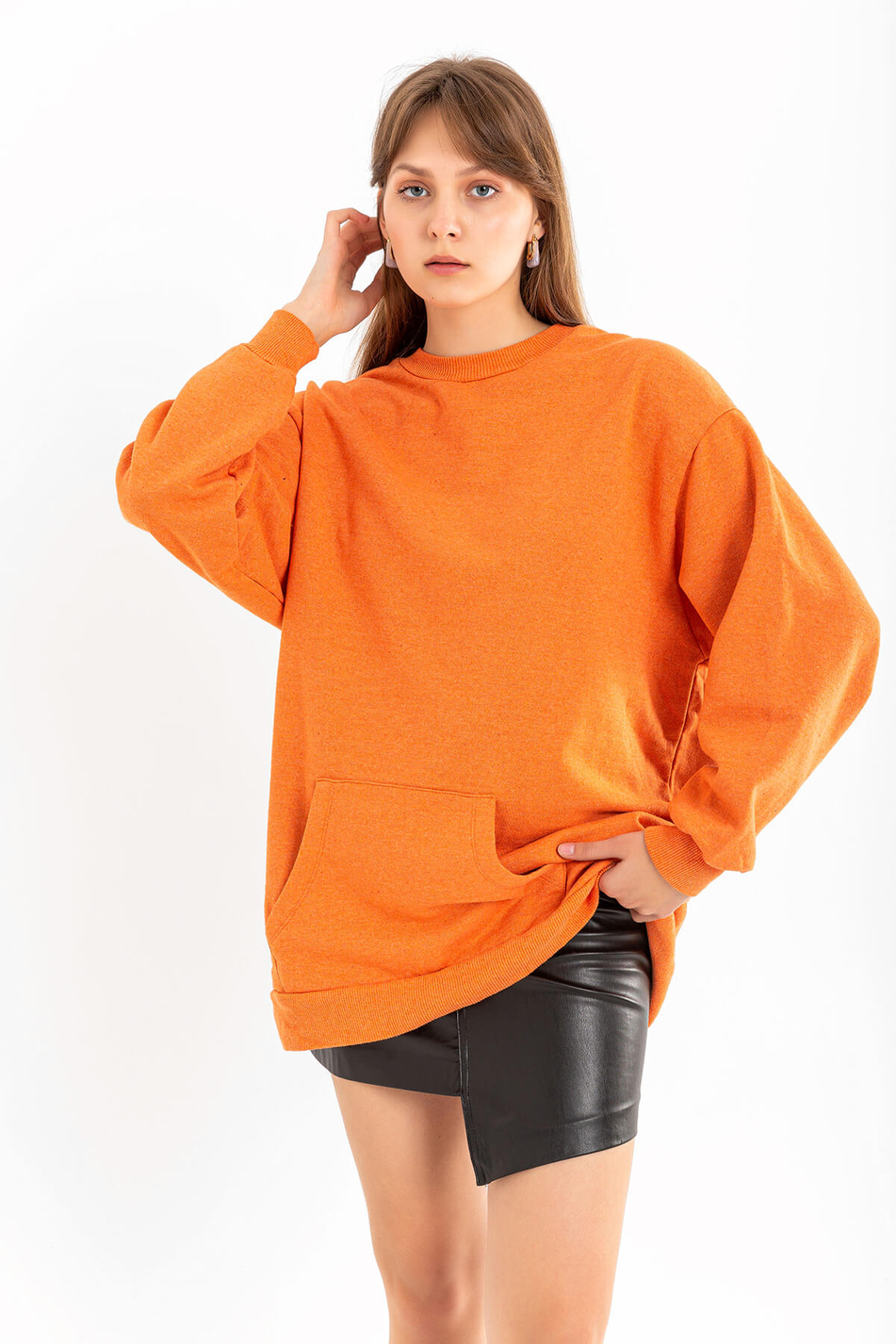 Tunik Sweat Oranj-Coral