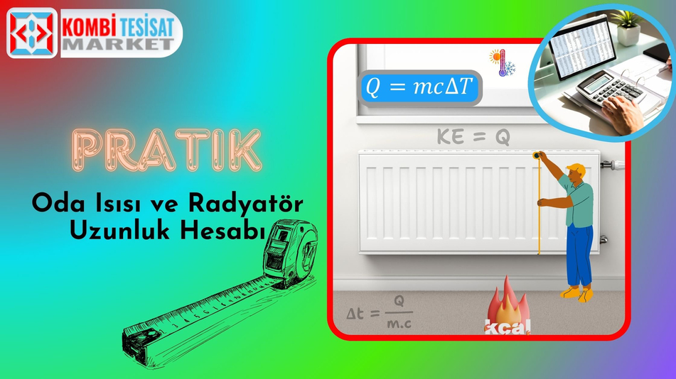 Oda Isı İhtiyacı ve Radyatör Uzunluğu Hesaplama