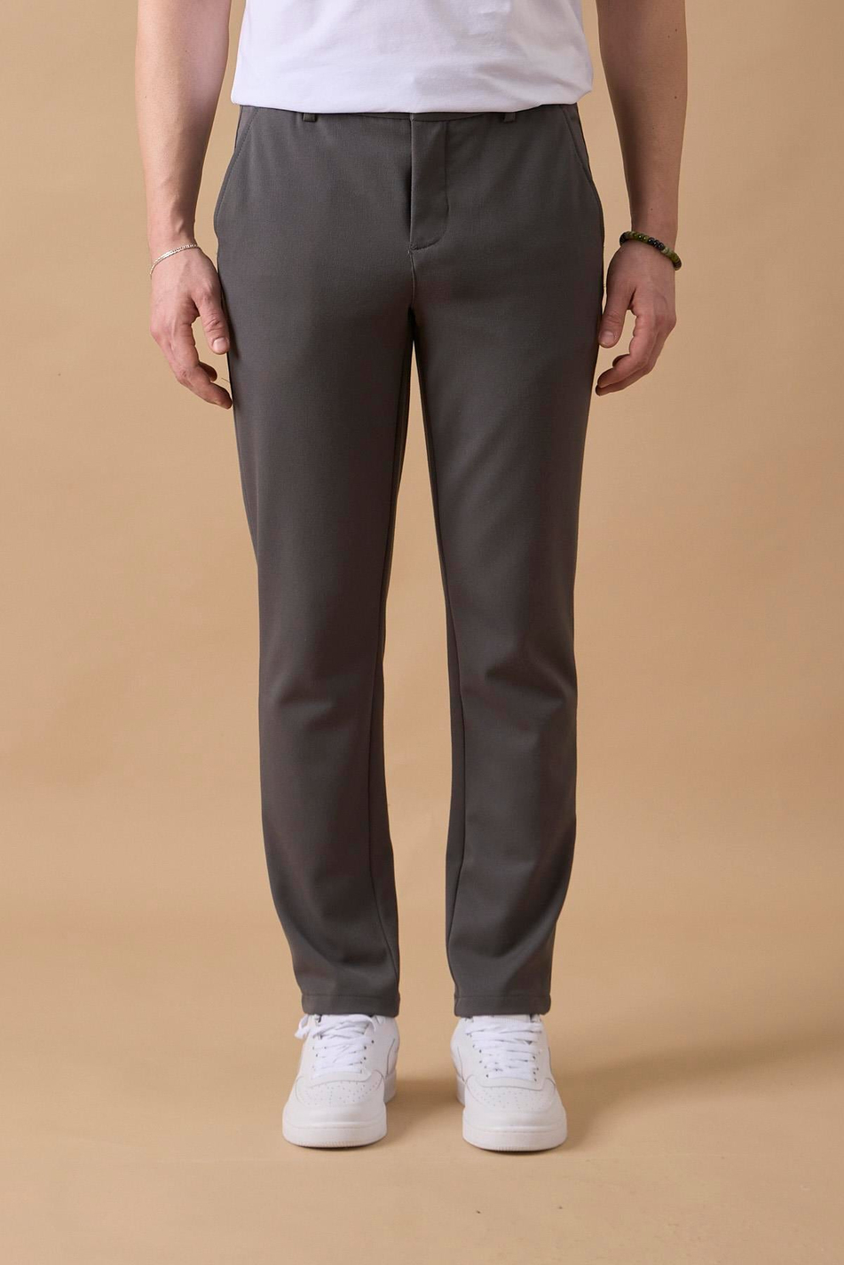 Erkek Antrasit Chino Pantolon